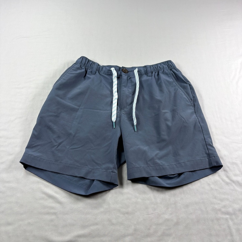 Chubbies Everywear Shorts Mens Small Blue Performance Stretch Preppy Tech